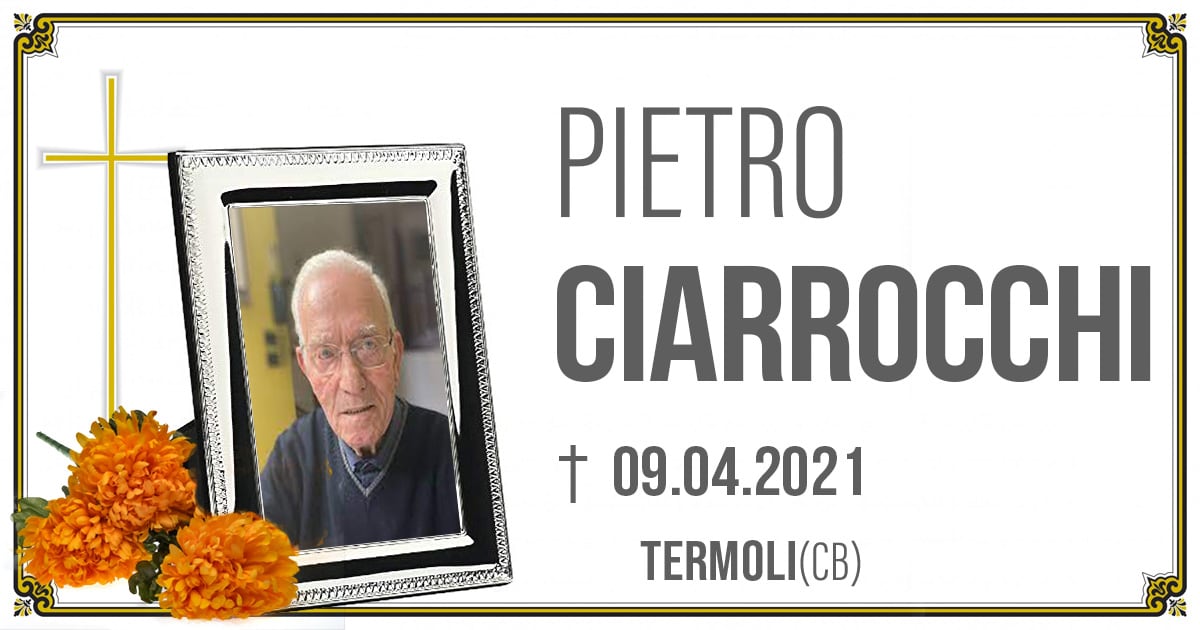 PIETRO CIARROCCHI 09.04.2021