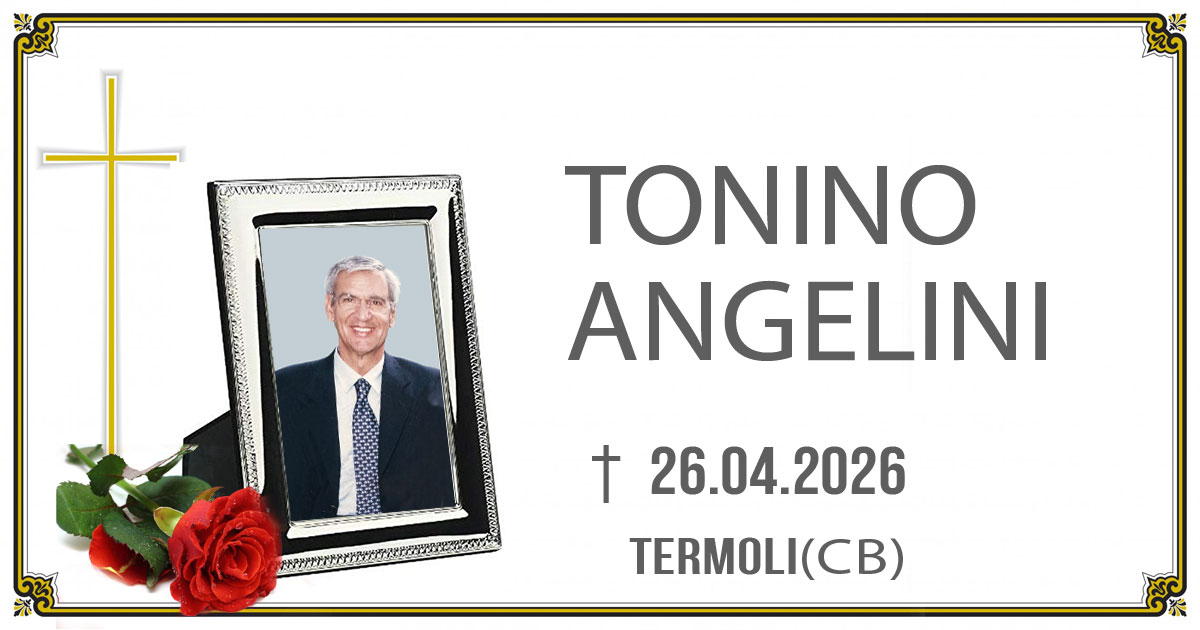 TONINO ANGELINI 26/04/2026