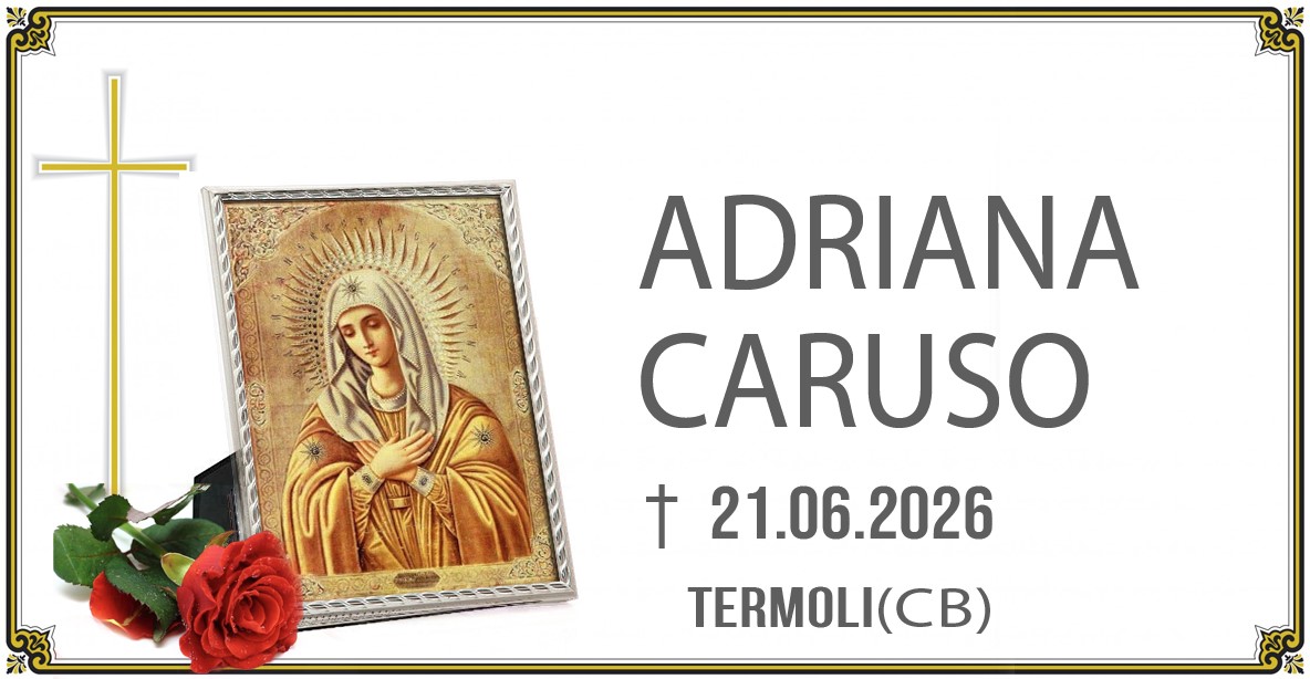 ADRIANA CARUSO 21/06/2026