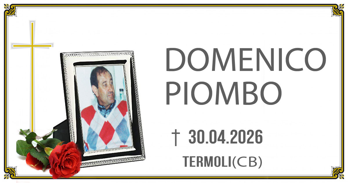 DOMENICO PIOMBO 30/04/2026