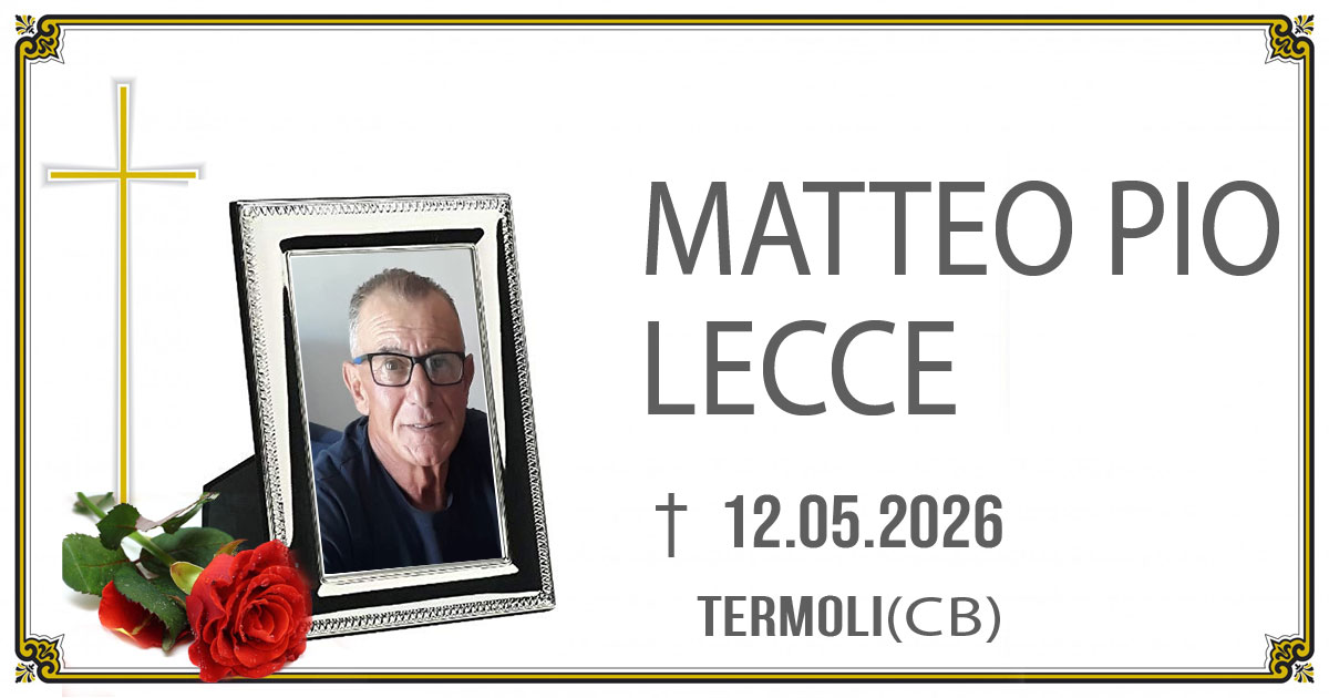 MATTEO PIO LECCE 12/05/2026
