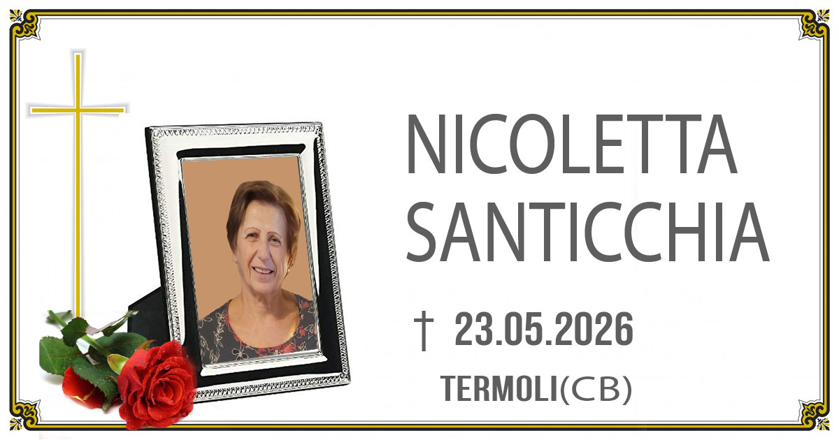 NICOLETTA SANTICCHIA 23/05/2026
