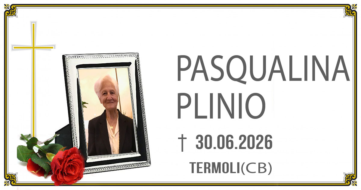 PASQUALINA PLINIO 30/06/2026