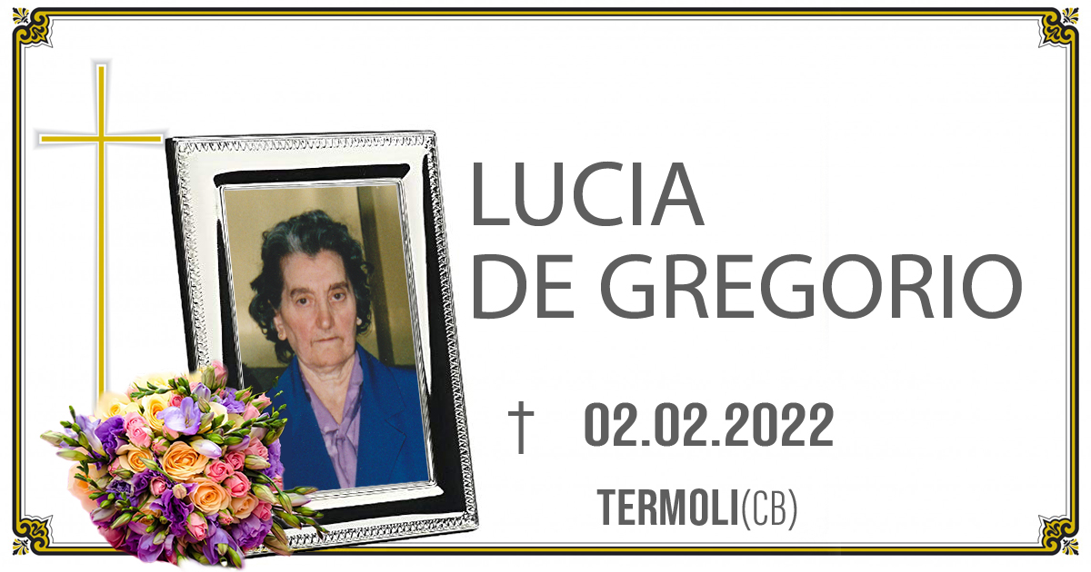 LUCIA DE GREGORIO 02/02/2022     
