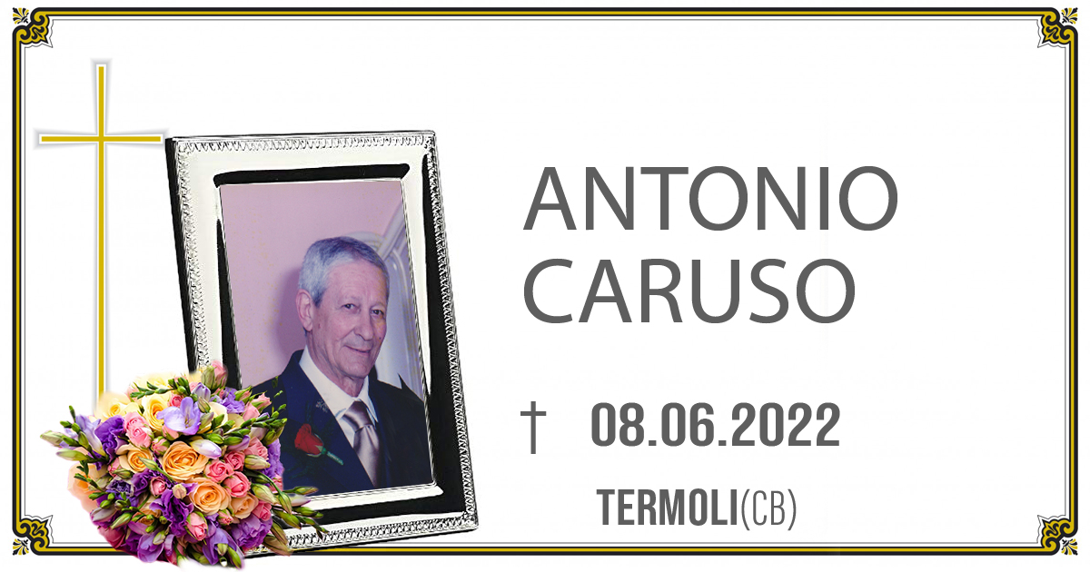 ANTONIO CARUSO 08/06/2022