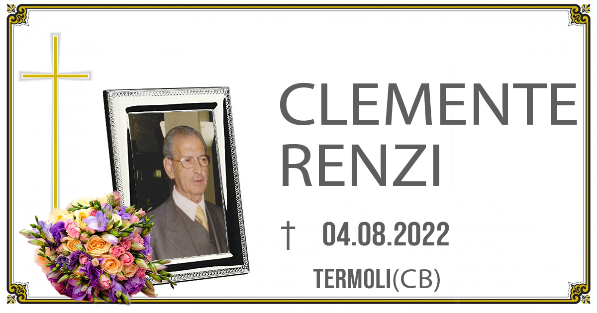 CLEMENTE RENZI 04/08/2022