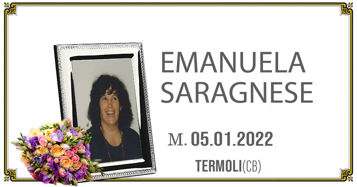 EMANUELA SARAGNESE  05/01/2022       